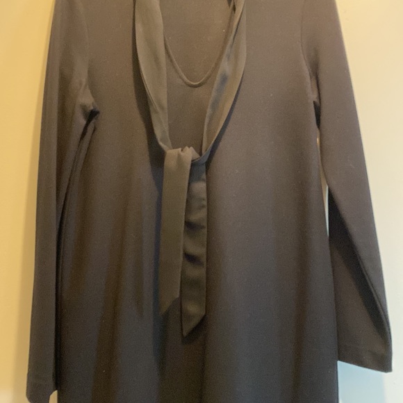Massimo Dutti Black Cocktail Dress XS - Picture 3 of 10